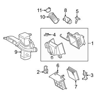 Toyota OE - Engine / Transaxle - Air Intake (3.5L)