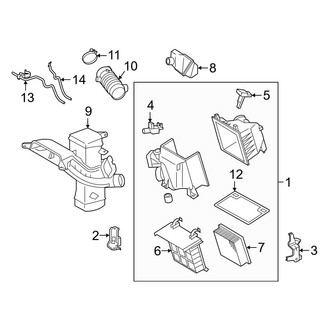 Toyota OE - Engine / Transaxle - Air Intake
