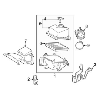 Toyota OE - Engine / Transaxle - Air Intake