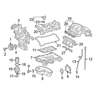 Toyota OE - Engine Oil Filter Housing Cover Drain Plug O-Ring