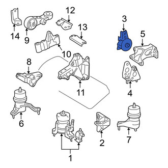Toyota OE - Rear Engine Mount
