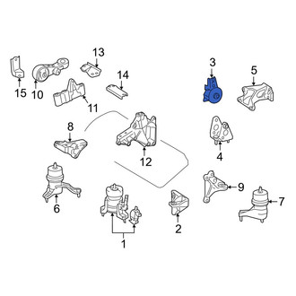 Toyota OE - Rear Engine Mount