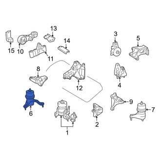Toyota OE - Right Engine Mount
