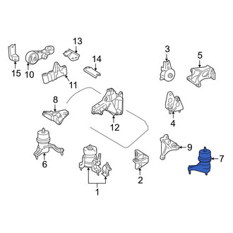 Toyota OE - Left Engine Mount