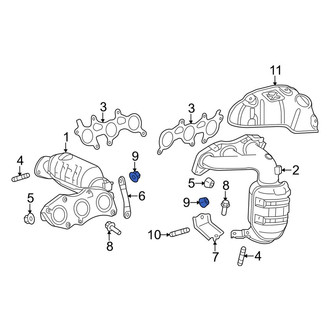 Toyota OE - Suspension Strut Mount Nut