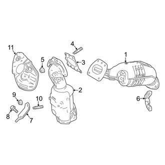 Toyota OE - Exhaust System - Manifold