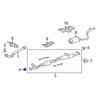 Toyota OE - Exhaust Pipe Connector Gasket