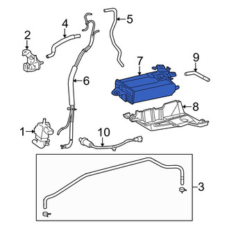Toyota OE - Vapor Canister