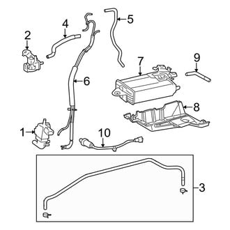 Toyota OE - Emission System - Emission Components (3.5L)
