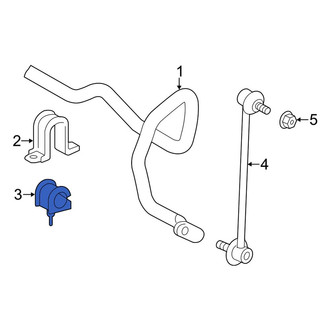 Toyota OE - Front Suspension Stabilizer Bar Bushing
