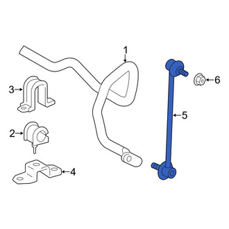 Toyota OE - Front Suspension Stabilizer Bar Link