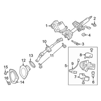 Toyota OE - Steering Column Assembly