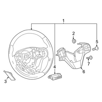 Toyota OE - Steering Wheel & Trim