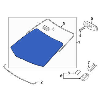 Toyota OE - Front Windshield
