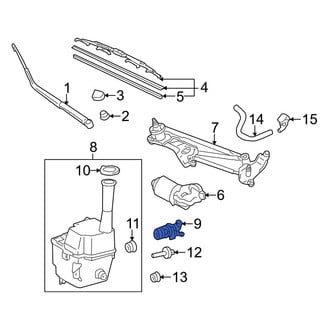 Toyota OE - Windshield Washer Pump