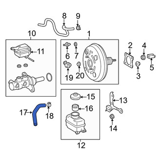 Toyota OE - Brake Vacuum Hose