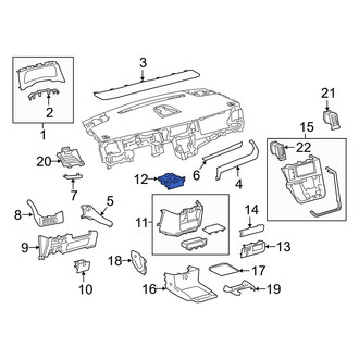 Toyota OE - Instrument Panel Cup Holder