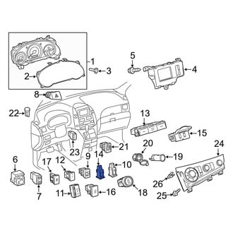 Toyota OE - Tire Pressure Monitoring System (TPMS) Reset Switch