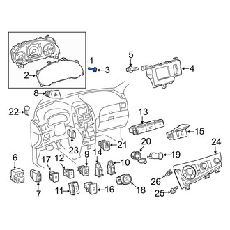 Toyota OE - Instrument Cluster Screw
