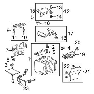 Toyota OE - Center Console (Slide Type, Front Section)