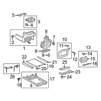 Toyota OE - Steering Column Cover Screw