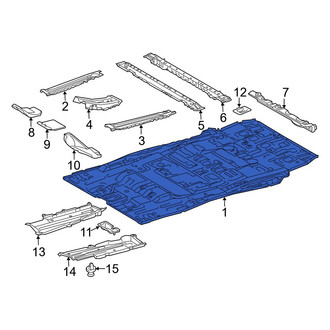 Toyota OE - Front Floor Pan
