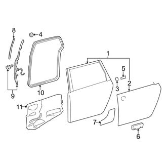 Toyota OE - Side Loading Door - Door & Components