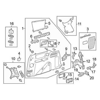 Toyota OE - Side Panel - Interior Trim