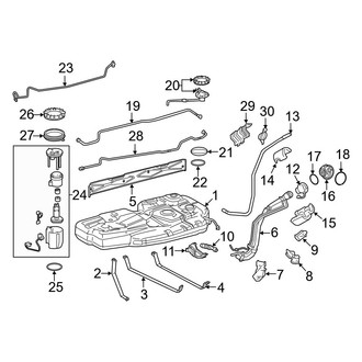 Toyota OE - Fuel System Components