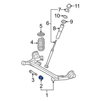 Toyota OE - Rear Axle Support Bushing