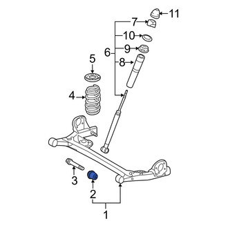 Toyota OE - Rear Axle Support Bushing