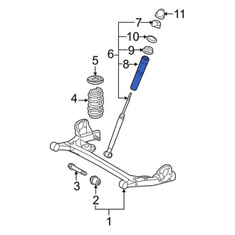 Toyota OE - Rear Jounce Bumper