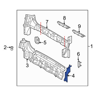 Left Rear Body Panel Toyota Sienna Rear Body Panels & Bed Sections — CARiD.com