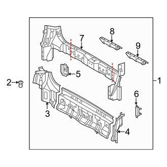 Toyota OE - Rear Body & Floor - Rear Body