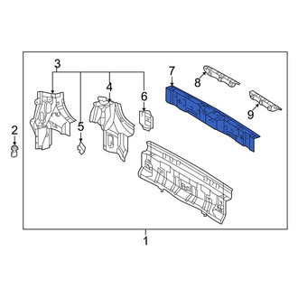Toyota OE - Rear Rear Body Panel