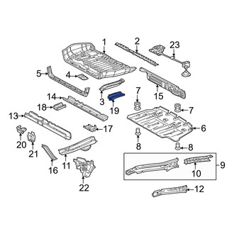 Toyota OE - Floor Pan Reinforcement