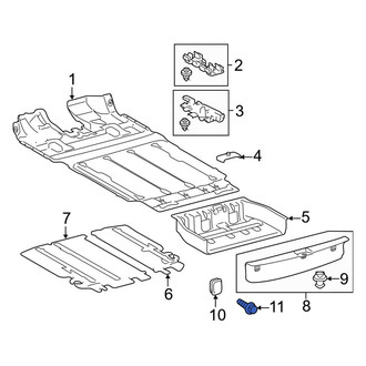 Toyota OE - Tie Down Hook Bolt