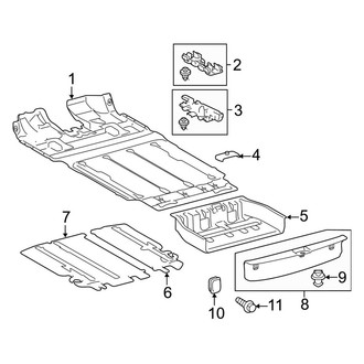 Toyota OE - Rear Body & Floor - Interior Trim