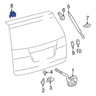 Toyota OE - Rear Liftgate Hinge