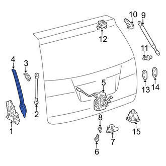 Toyota OE - Rear Left Liftgate Object Sensor
