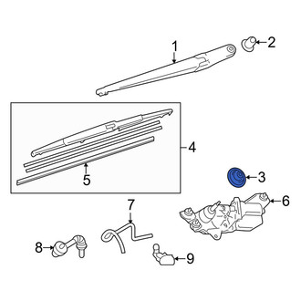 Toyota OE - Wiper Motor Grommet