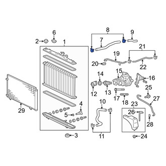 Toyota OE - Radiator Hose Clamp