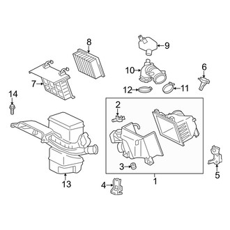 Toyota OE - Engine / Transaxle - Air Intake (2.7L)