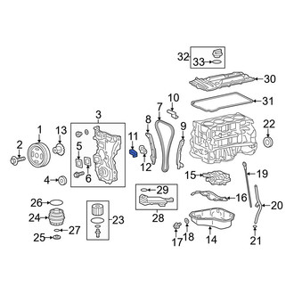 Toyota OE - Engine Timing Chain Tensioner