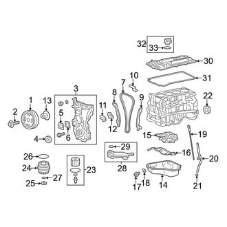 Toyota OE - Engine / Transaxle - Engine Parts (2.7L)