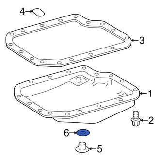 Toyota OE - Automatic Transmission Drain Plug Gasket