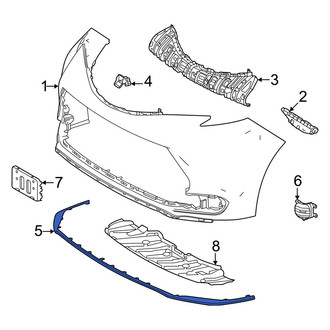 Toyota OE - Front Lower Valance Panel
