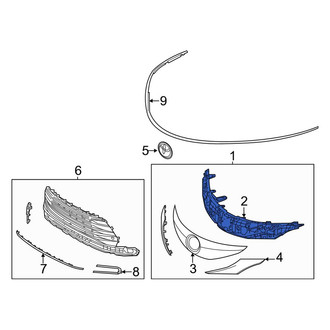 Toyota OE - Grille Bracket