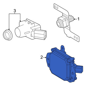 Toyota OE - Front Cruise Control Distance Sensor