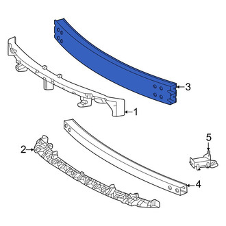 Toyota OE - Front Bumper Impact Bar